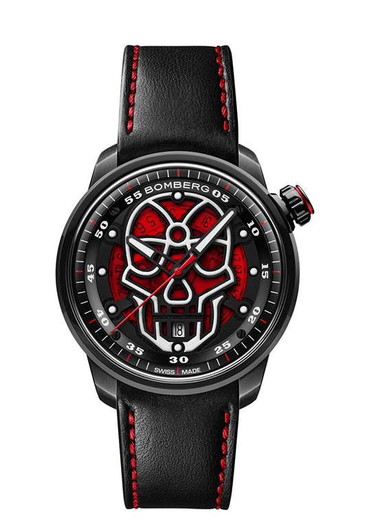 BB-01 AUTOMATIC SKULL RED