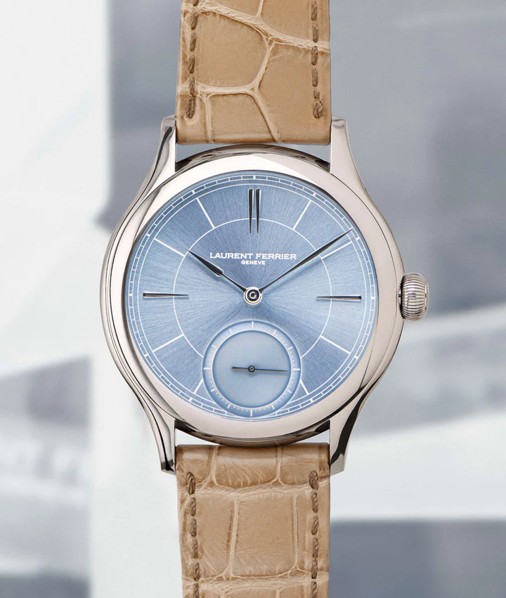 Laurent Ferrier CLASSIC MICRO‑ROTOR ICE BLUE – albiniprassa